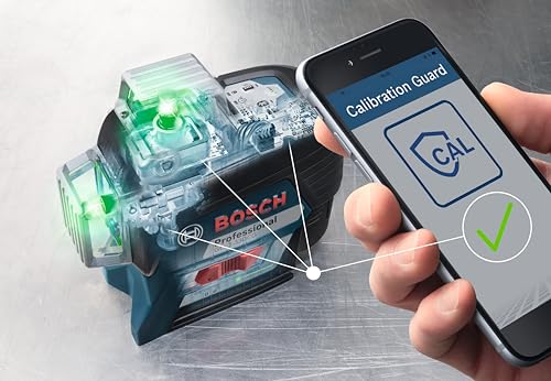 BOSCH PRO GLL3-330CG 12V 360° Green-Beam 3-Plane Laser