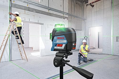 BOSCH PRO GLL3-330CG 12V Max 360 Degree Connected Green-Beam Three-Plane