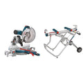 Bosch Power Tools GCM12SD - 15 Amp 12 Inch Corded Dual-Bevel Sliding Glide Miter Saw with 60 Tooth Saw Blade