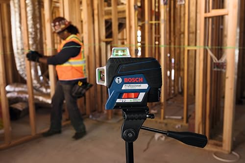 BOSCH PRO GLL3-330CG 12V 360° Green-Beam 3-Plane Laser