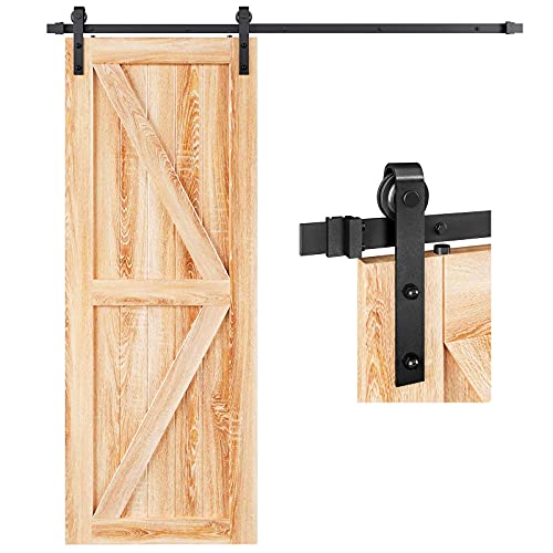 EaseLife Heavy-Duty Sliding Barn Door Track Hardware Kit