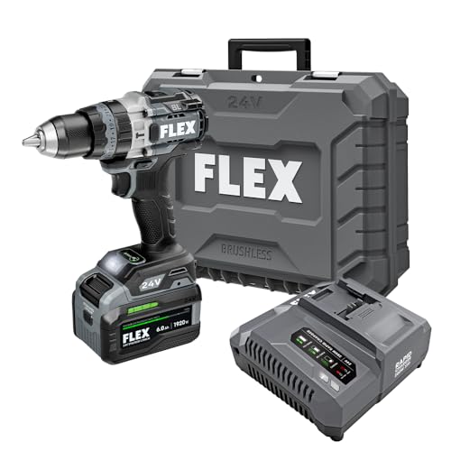 FLEX 24V Brushless 1/2-Inch 2-Speed Hammer Drill Kit