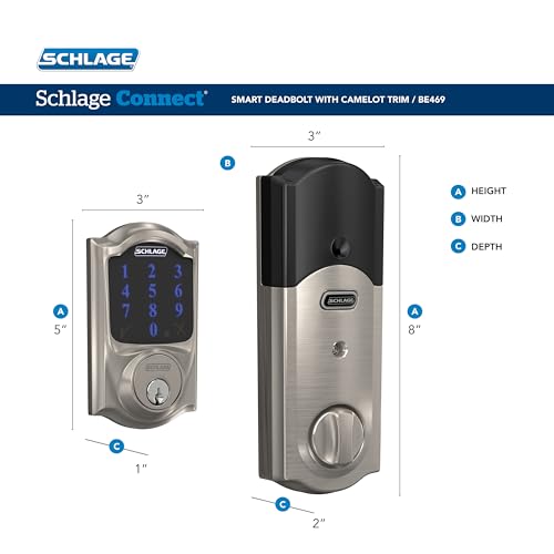 SCHLAGE Z-Wave Keypad Deadbolt Smart Lock