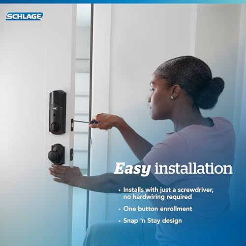 SCHLAGE Z-Wave Keypad Deadbolt Smart Lock
