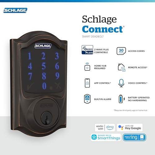 SCHLAGE Z-Wave keypad deadbolt