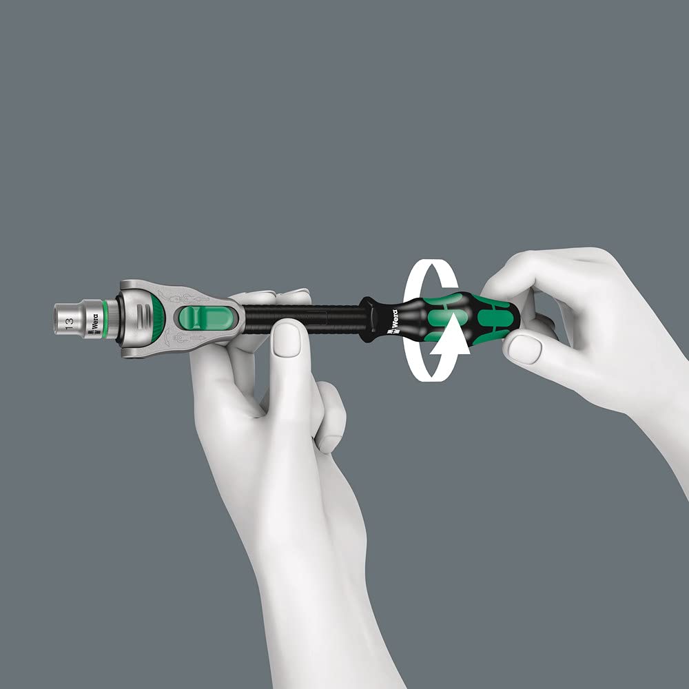 Wera 8100 SA 2 Zyklop 42-Piece 1/4-Inch Ratchet Set