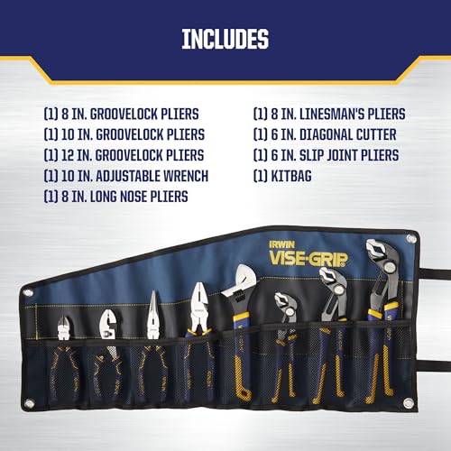 IRWIN VISE-GRIP GrooveLock Professional Pliers Set