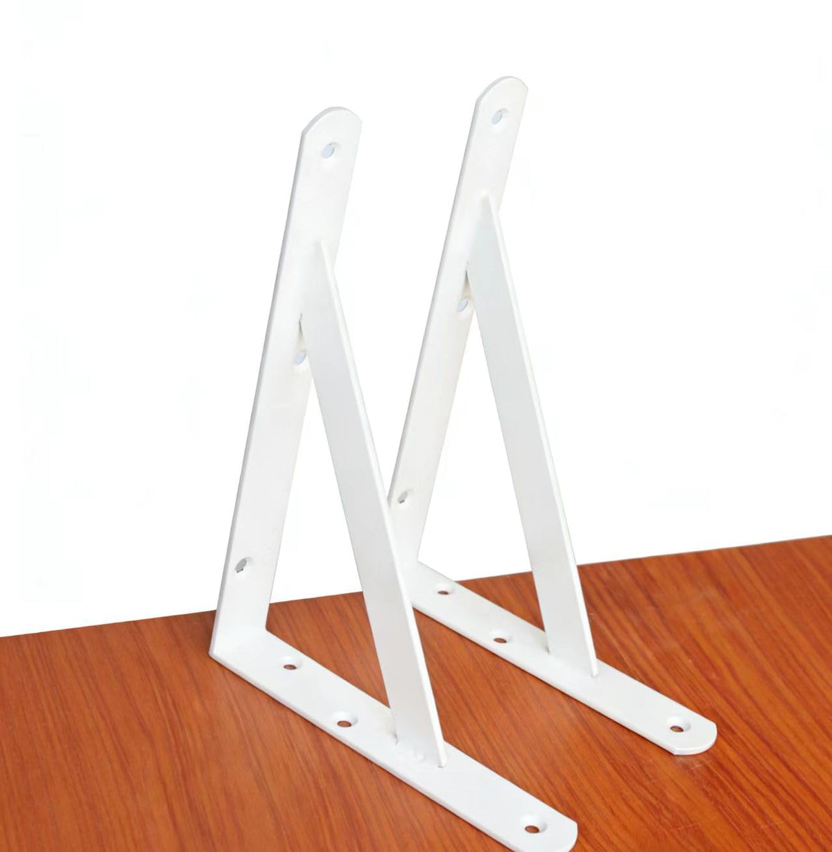 Heavy-Duty Shelf Support Angle Brackets with Screws