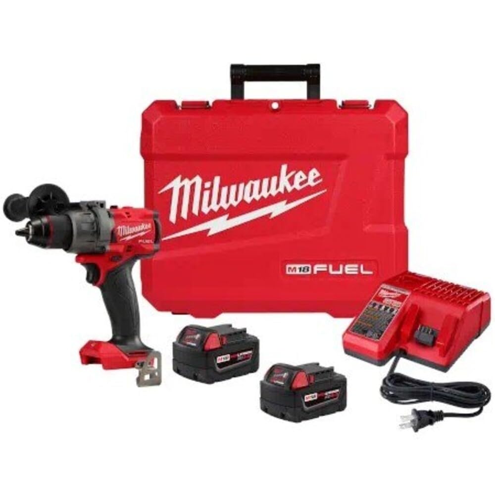 Milwaukee M18 FUEL 1/2-Inch Variable-Speed Hammer Drill Kit