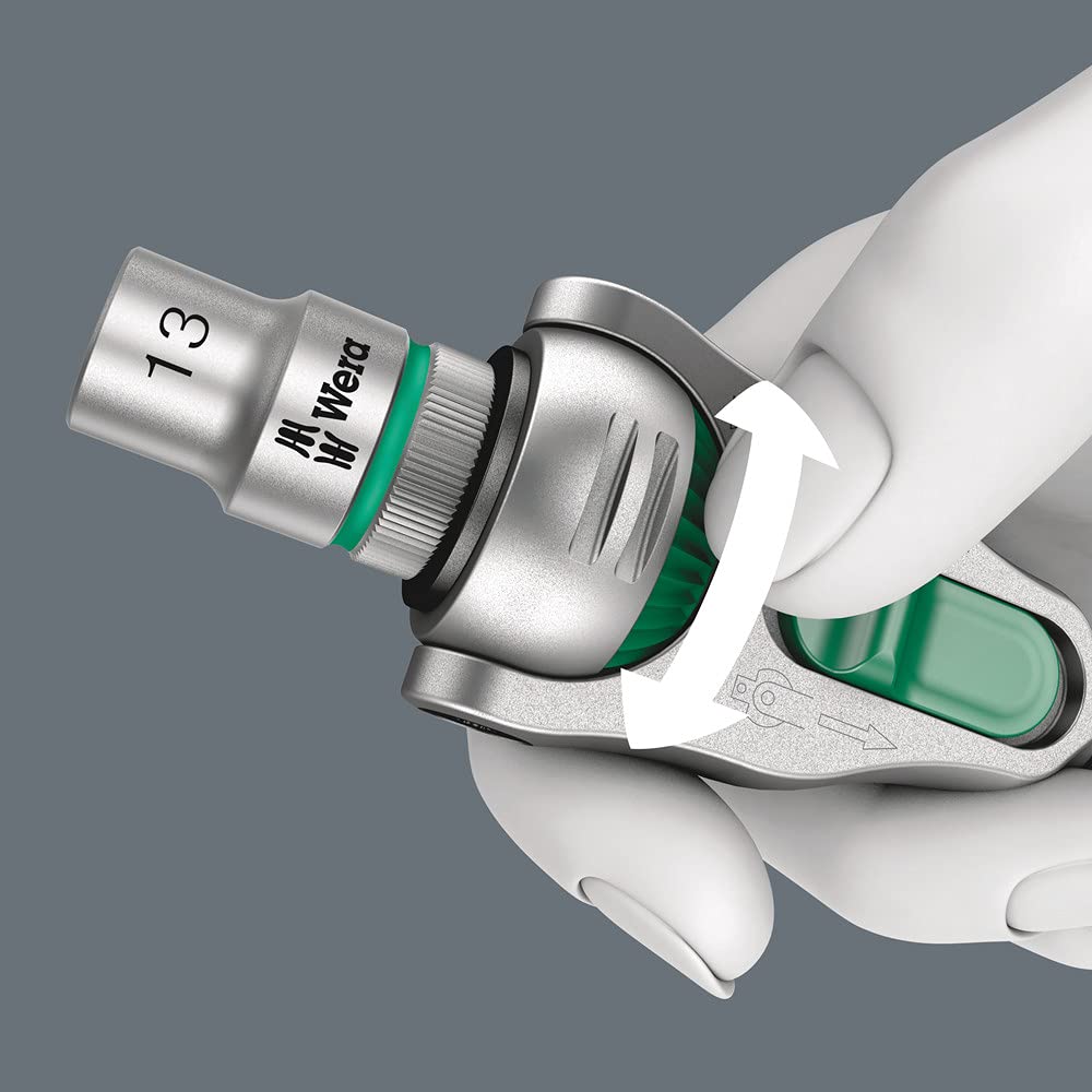 Wera 8100 SA 2 Zyklop 42-Piece 1/4-Inch Ratchet Set