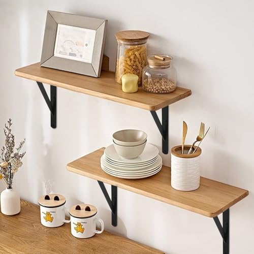 Heavy-Duty Shelf Support Angle Brackets with Screws