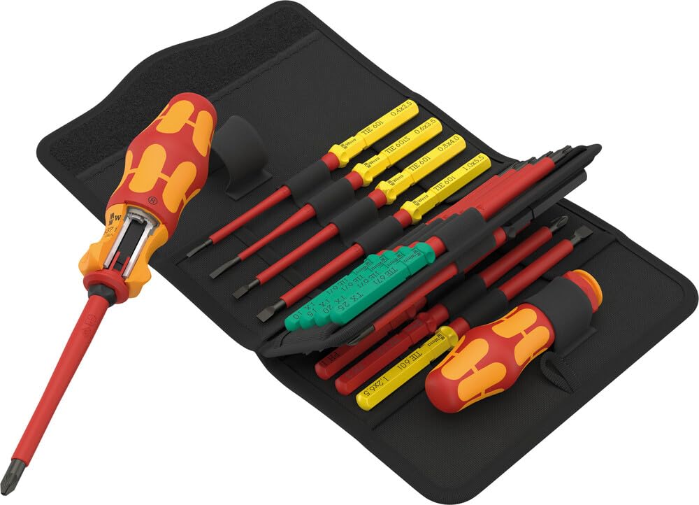 Wera Kraftform Kompakt VDE 17 RA 17-Piece Screwdriver Set