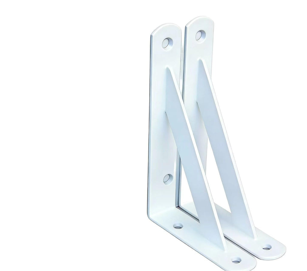 Heavy-Duty Shelf Support Angle Brackets with Screws