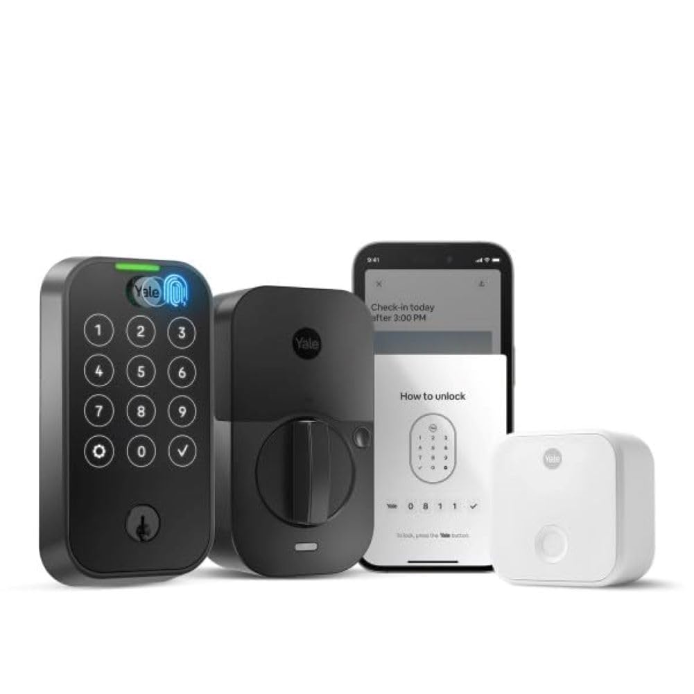 Yale YRD450 Wi-Fi Touchscreen Fingerprint Smart Deadbolt Lock