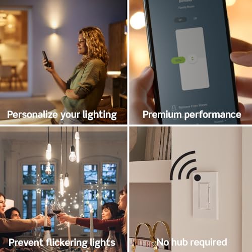 Leviton Decora Smart Wi-Fi Dimmer Switch for Home Lighting