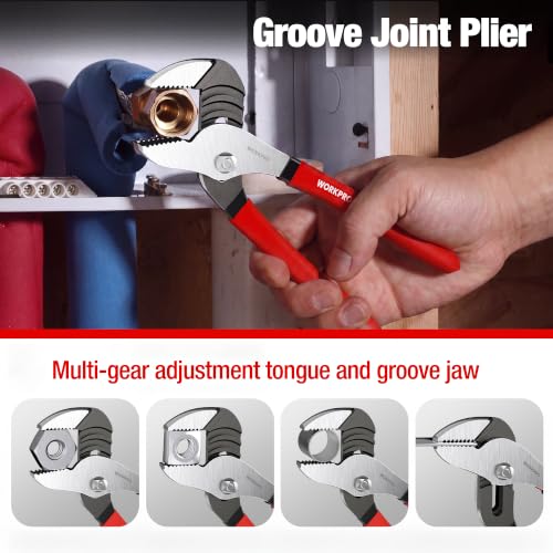 WORKPRO 7-Piece Professional Pliers Set for DIY & Home Repair