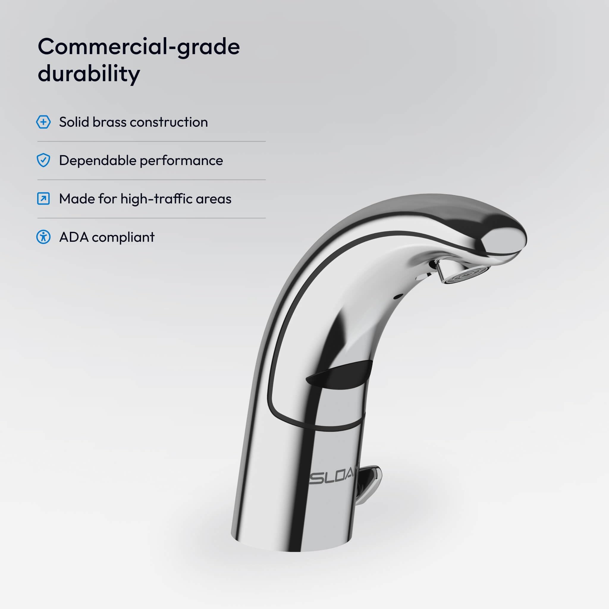 Sloan Optima EAF-150 Touchless Sensor Faucet with Hardware