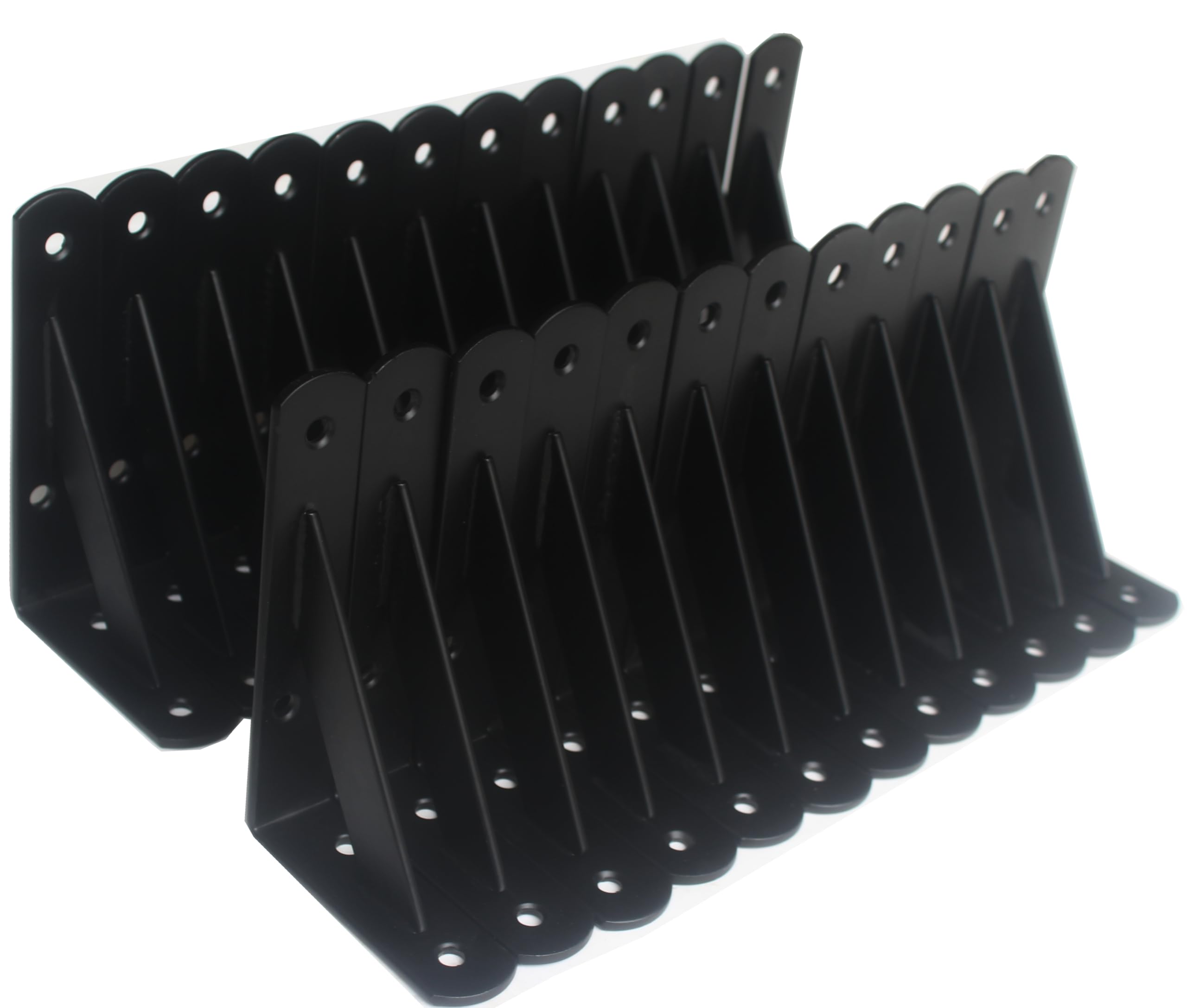 Heavy-Duty Shelf Support Angle Brackets with Screws
