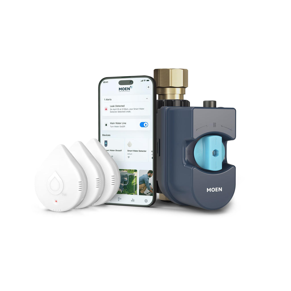 Moen Flo Smart Water Monitor & Automatic Shutoff Valve