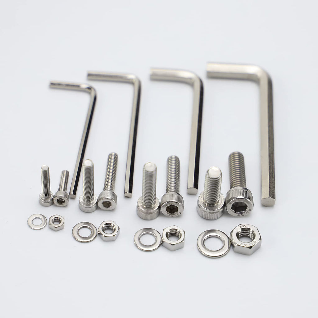 Professional Nuts & Bolts Assortment Kit with Storage Case