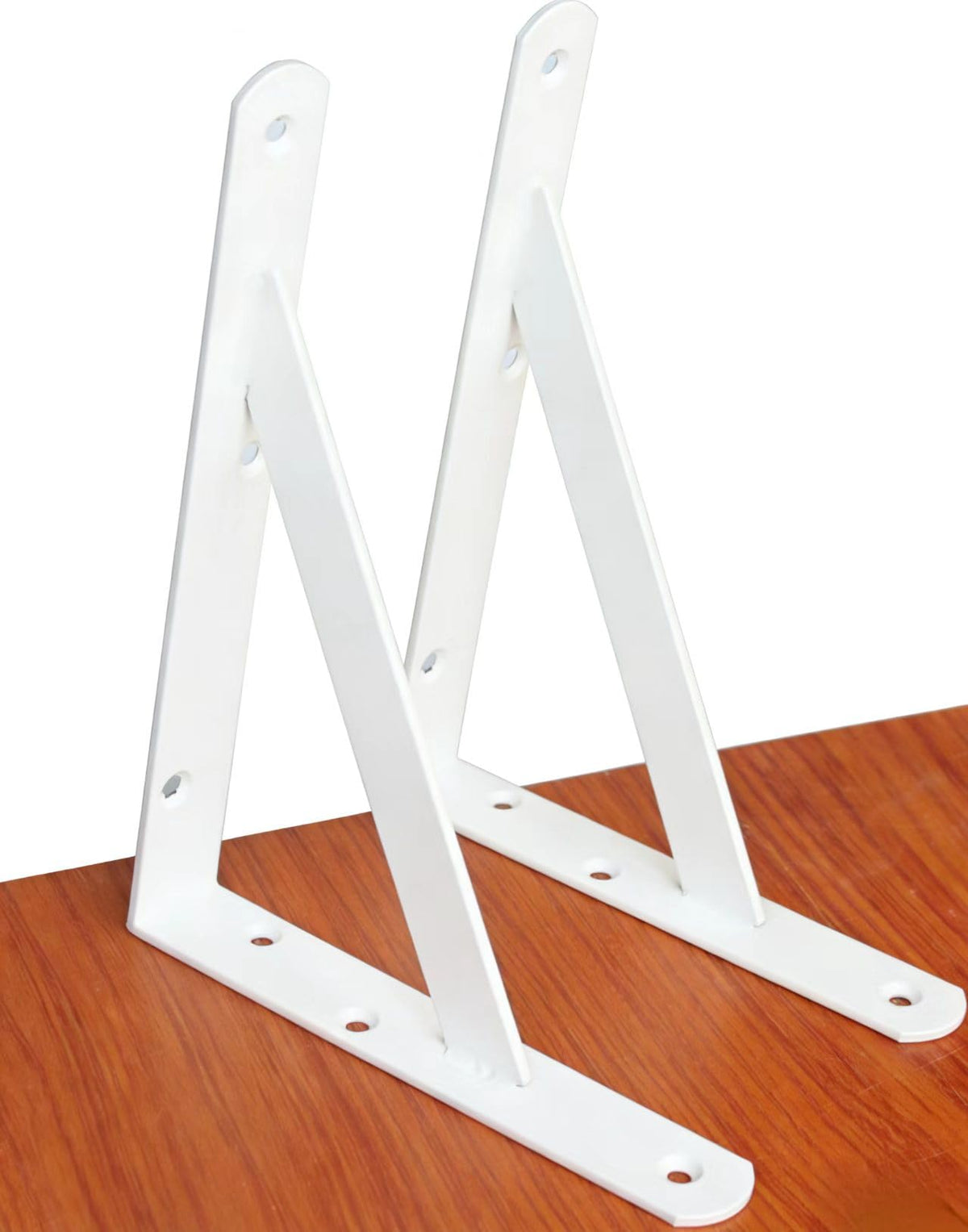 Heavy-Duty Shelf Support Angle Brackets with Screws