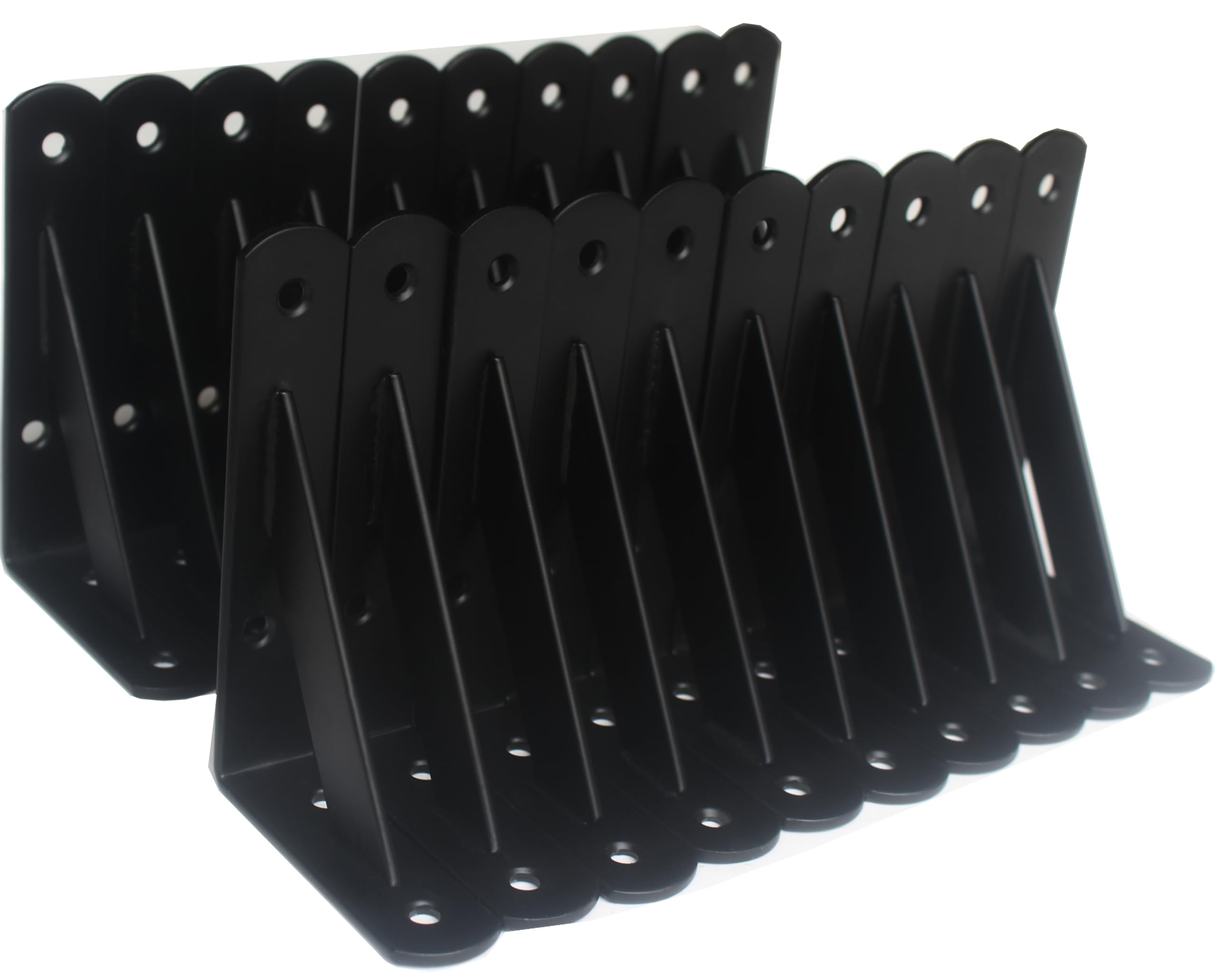 Heavy-Duty Shelf Support Angle Brackets with Screws