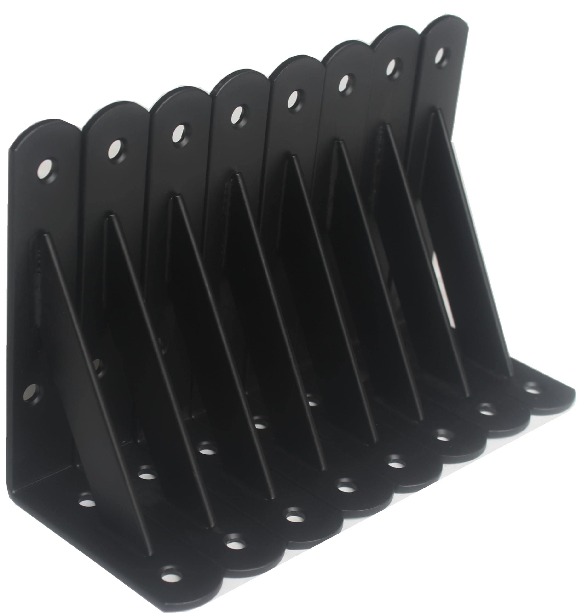 Heavy-Duty Shelf Support Angle Brackets with Screws