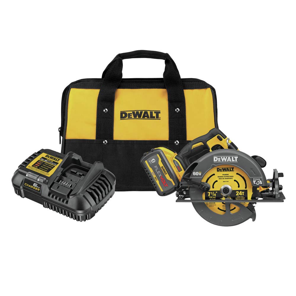 DEWALT FLEXVOLT 60V MAX 7-1/4-Inch Circular Saw Kit