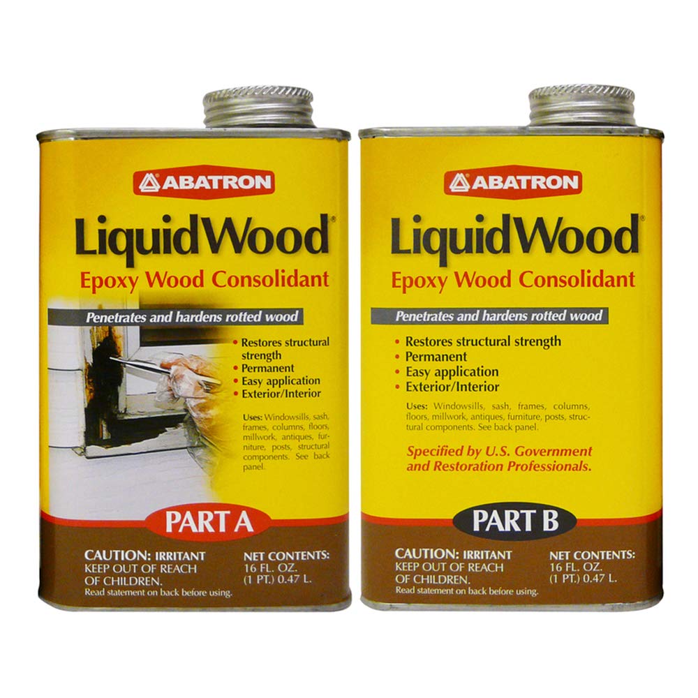 Abatron LiquidWood 2-Part Structural Wood Epoxy Resin Kit