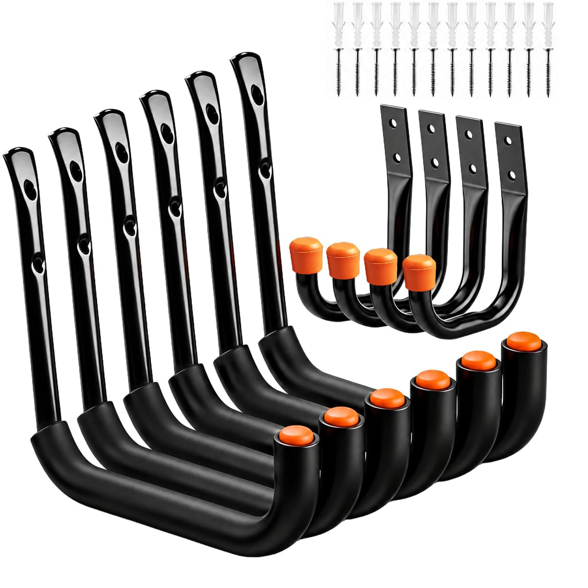 HORUSDY Heavy-Duty Garage Storage Hooks for Wall Mounting