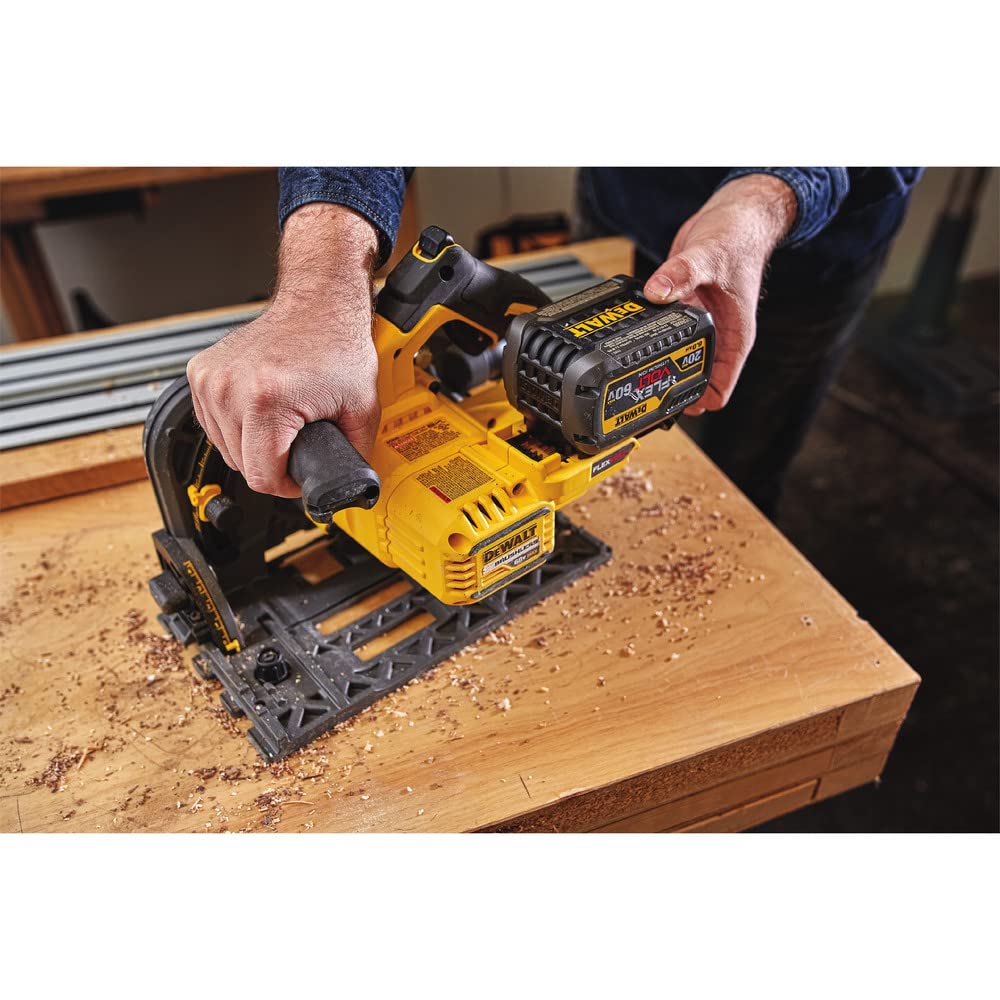 DEWALT FLEXVOLT 60V MAX 6-1/2-Inch Cordless Track Saw Kit