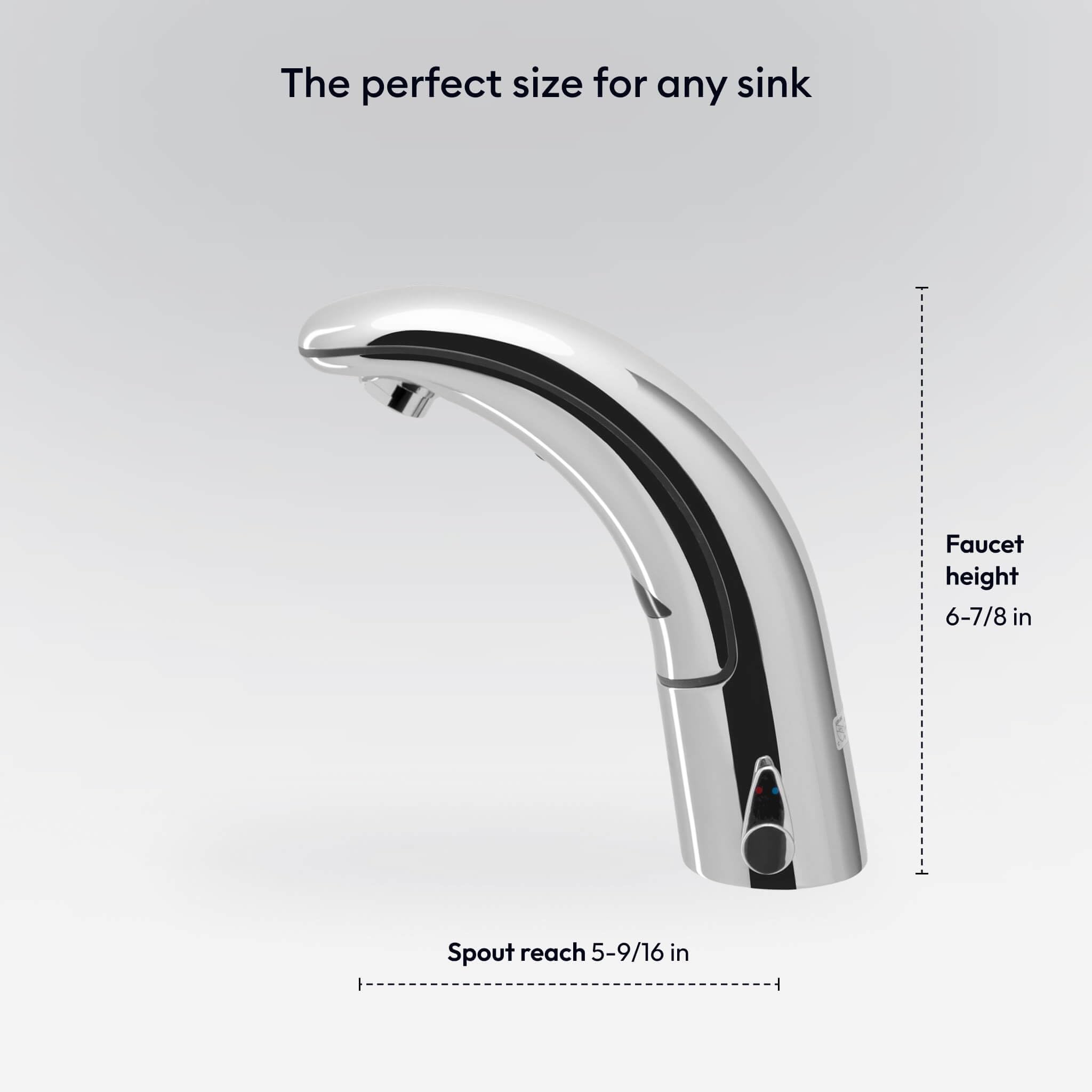 Sloan Optima EAF-150 Touchless Sensor Faucet with Hardware