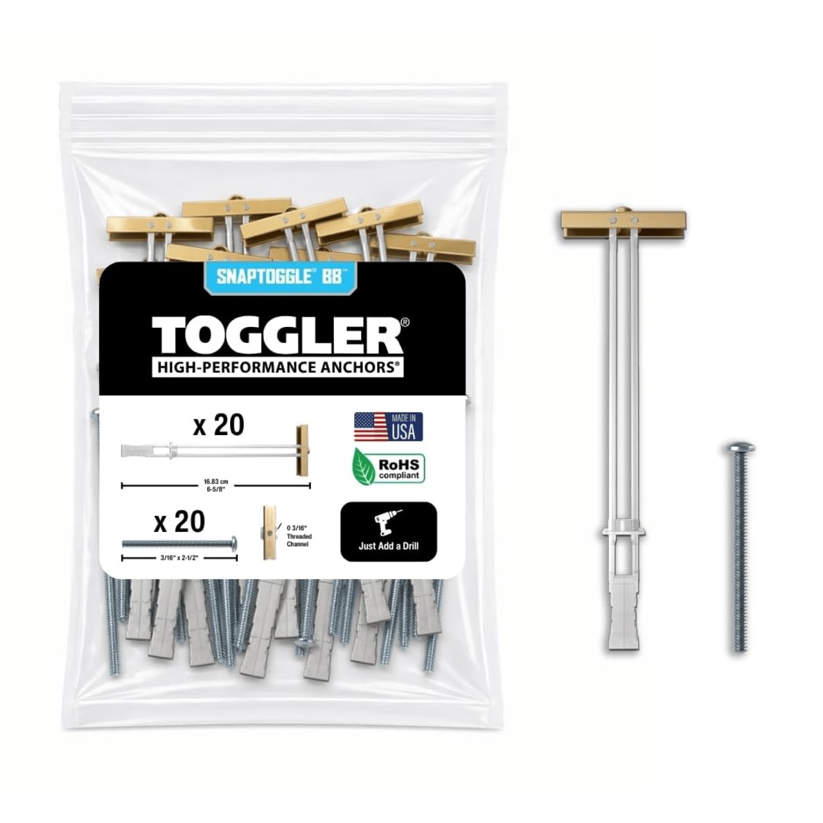 TOGGLER SNAPTOGGLE BB Toggle Anchor