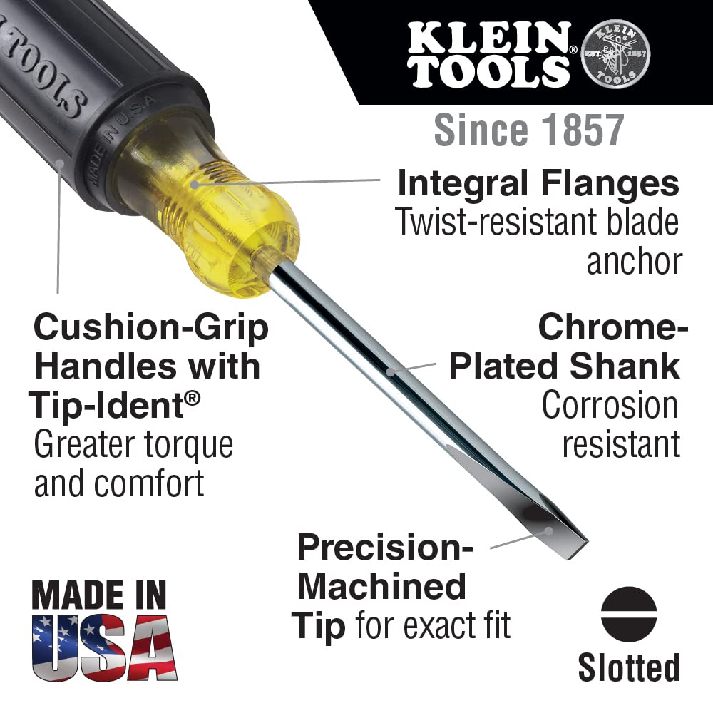 Klein Tools 85075 Tip-Ident Professional Screwdriver Set