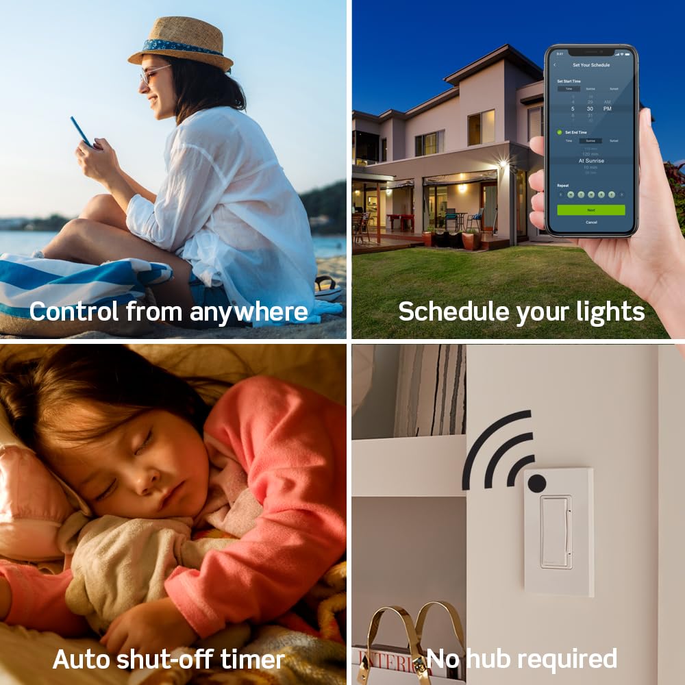 Leviton Decora Smart Wi-Fi Switch for Home Lighting