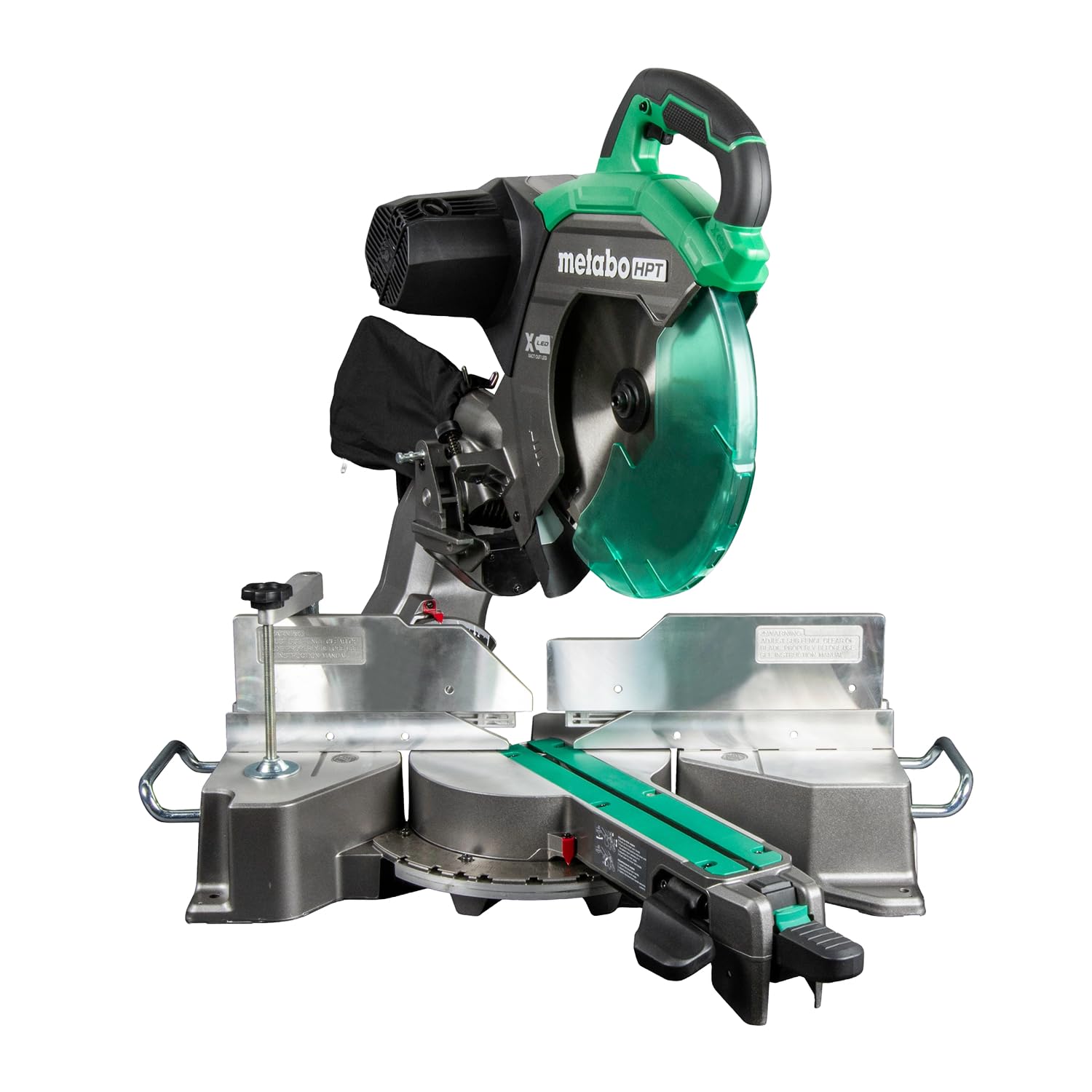 Metabo HPT 12-Inch Sliding Miter Saw, Dual Bevel, Xact Cut Shadow Line, 5-Year Warranty