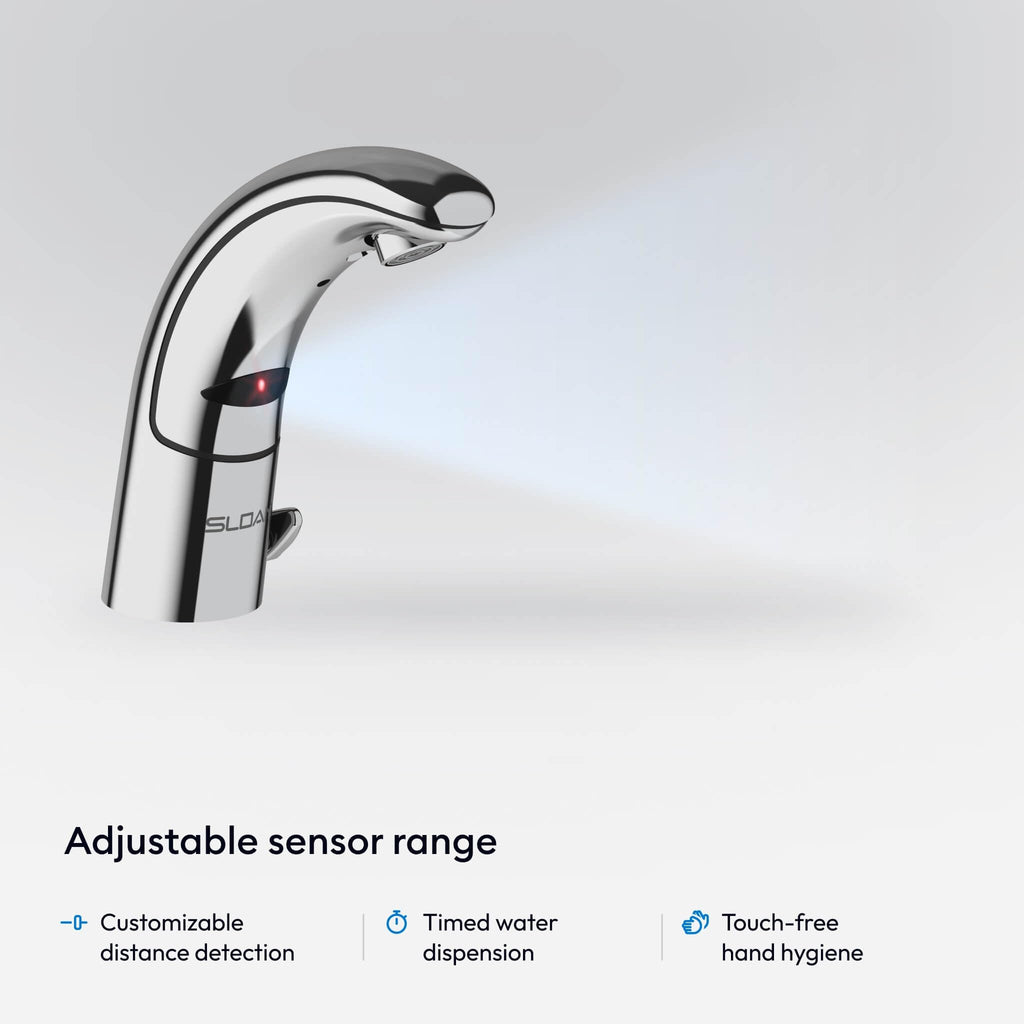Sloan Optima EAF-150 Touchless Sensor Faucet with Hardware