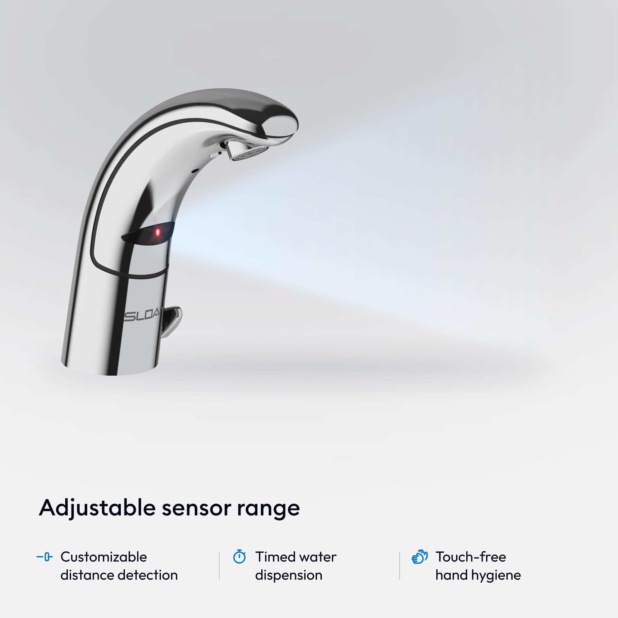 Sloan Optima EAF-150 Touchless Sensor Faucet with Hardware