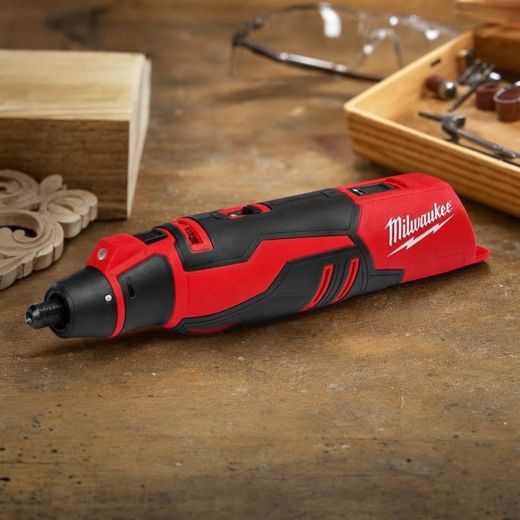 Milwaukee Electric - M12TRADE BRUSHLESS Rotary Tool KIT