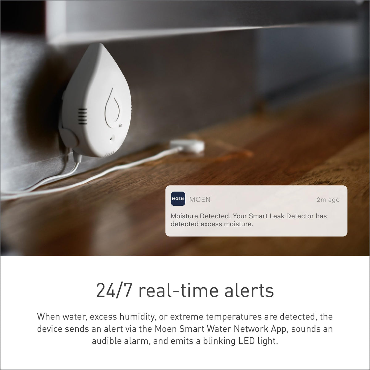 Moen Flo Smart Water Monitor & Automatic Shutoff Valve