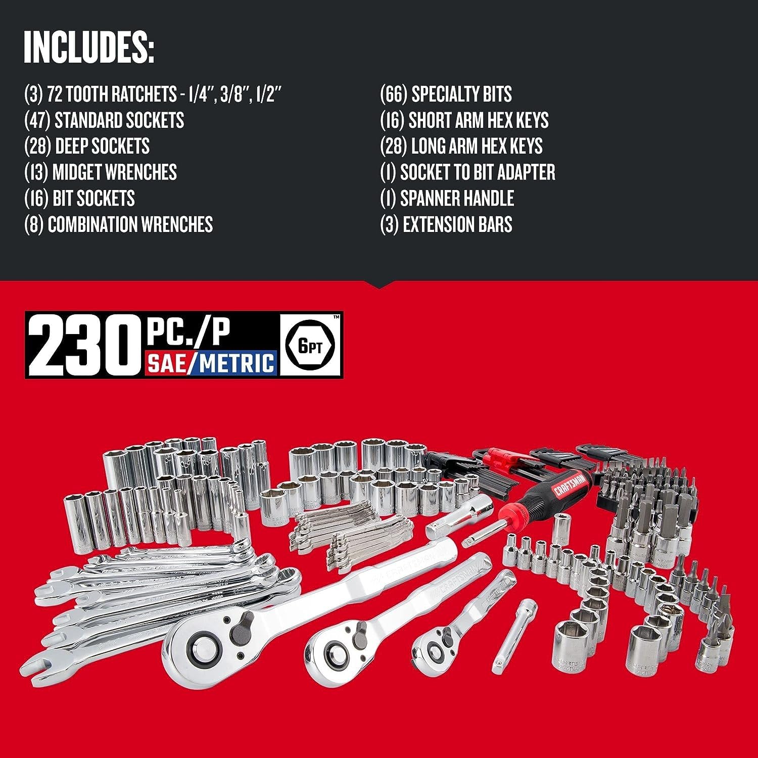 CRAFTSMAN Mechanics Tool Set