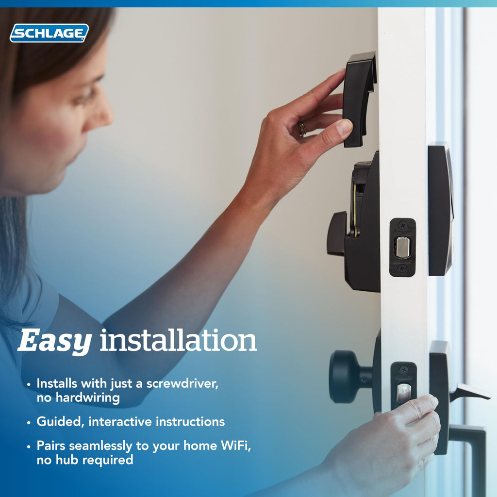 Schlage Encode Smart Wi-Fi Touchscreen Deadbolt Lock