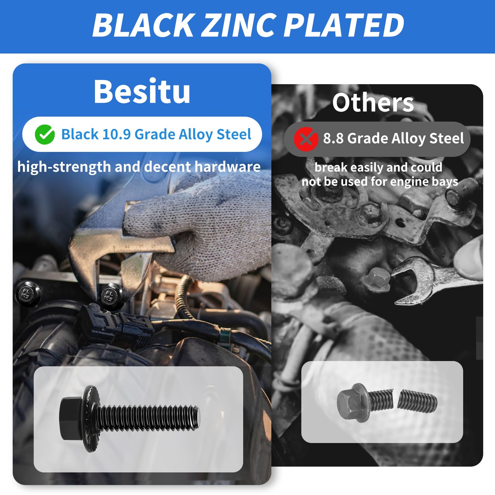 Besitu hex Bolts and Nuts kit