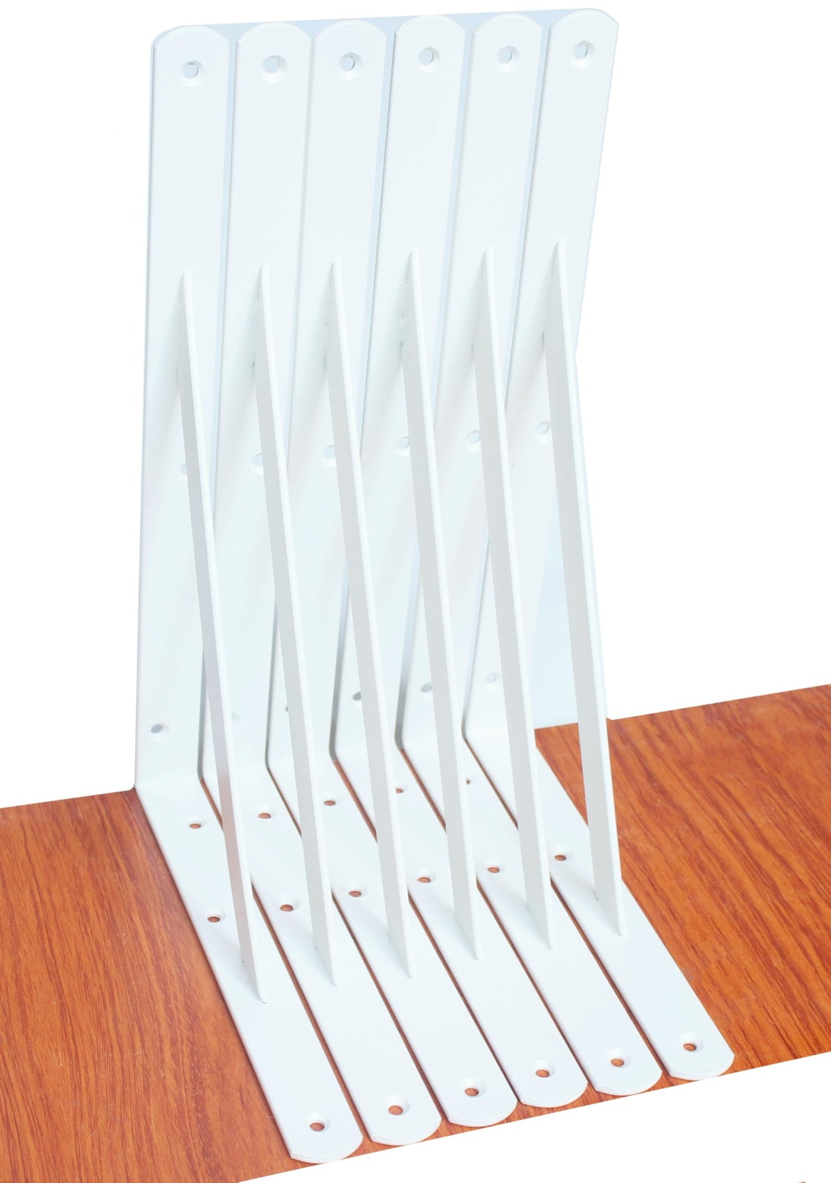 Heavy-Duty Shelf Support Angle Brackets with Screws