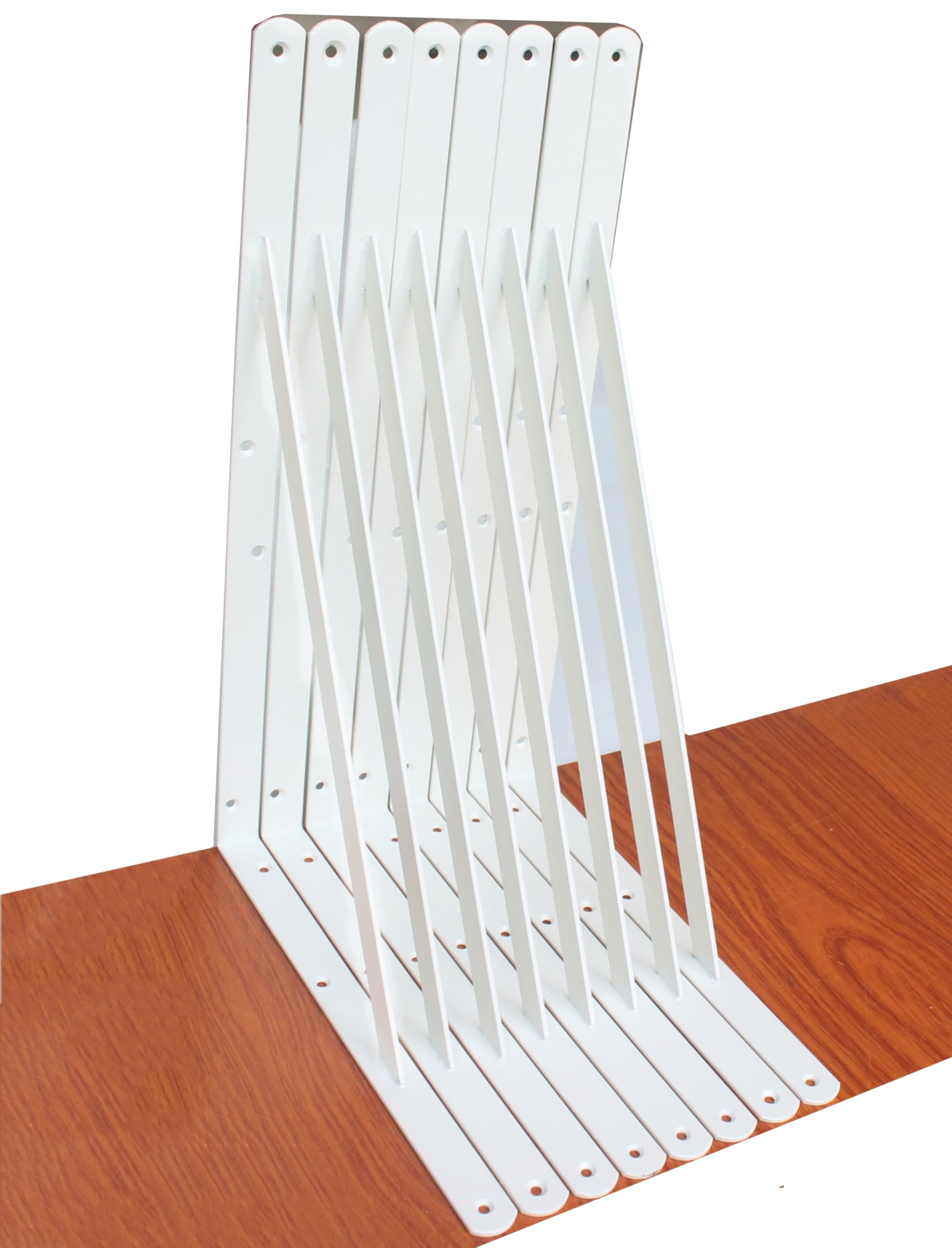 Heavy-Duty Shelf Support Angle Brackets with Screws