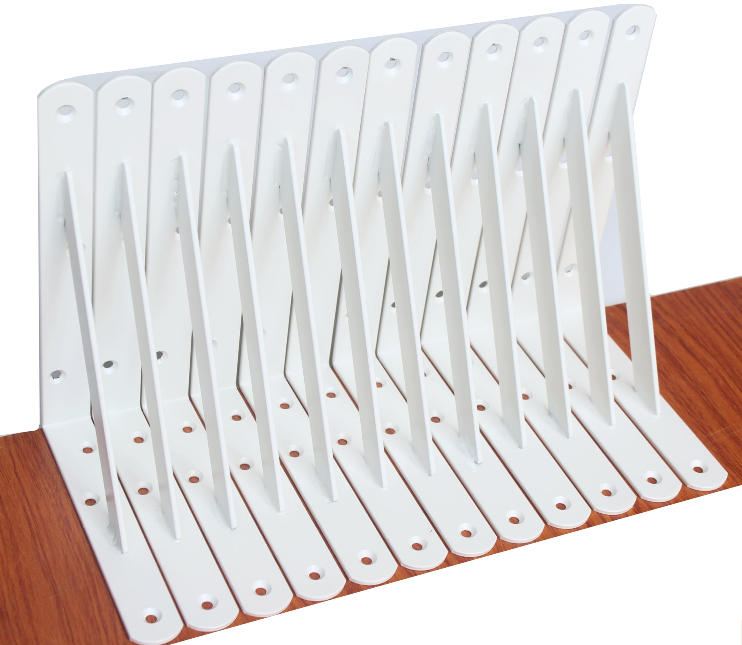 Heavy-Duty Shelf Support Angle Brackets with Screws