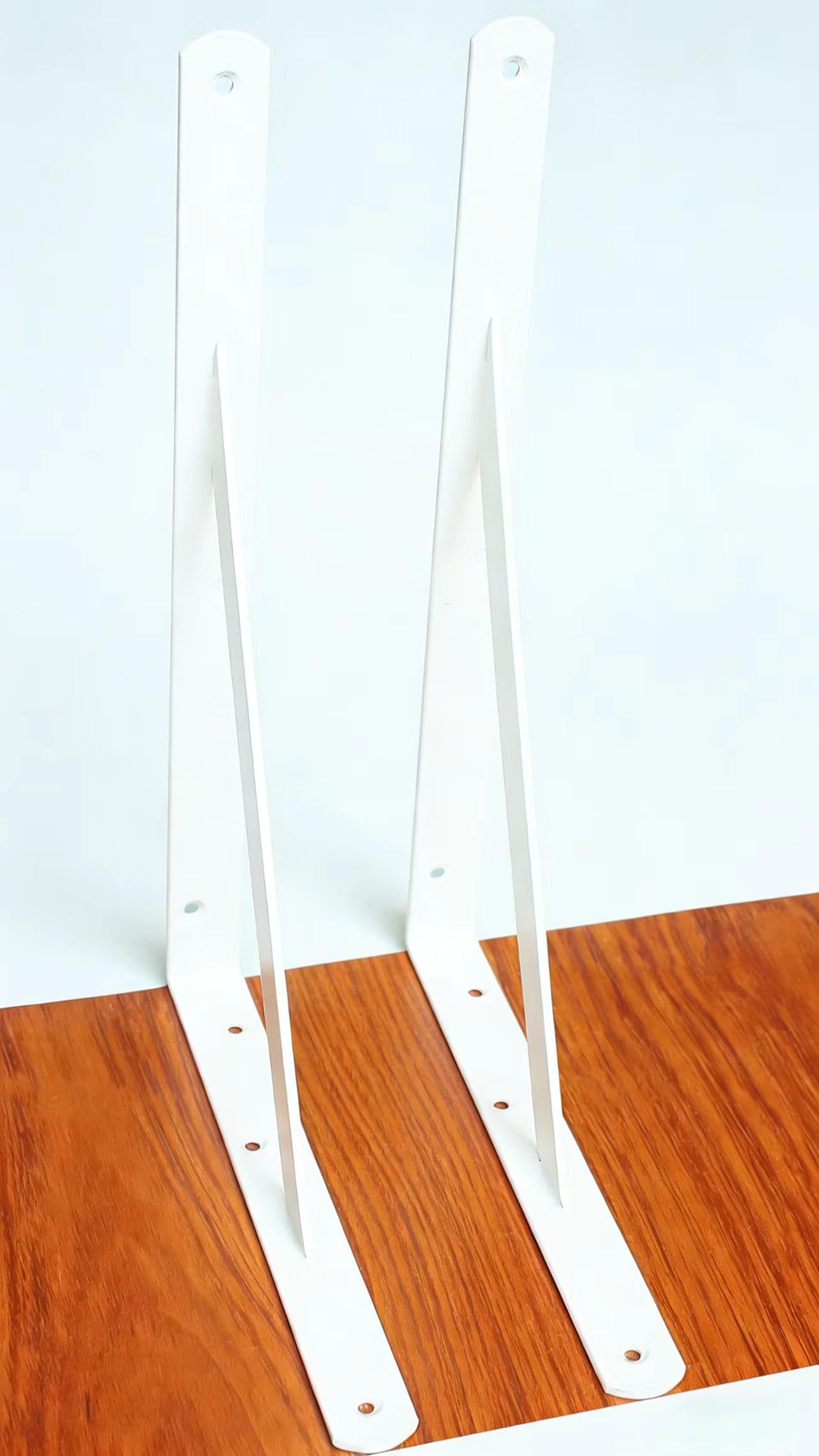 Heavy-Duty Shelf Support Angle Brackets with Screws