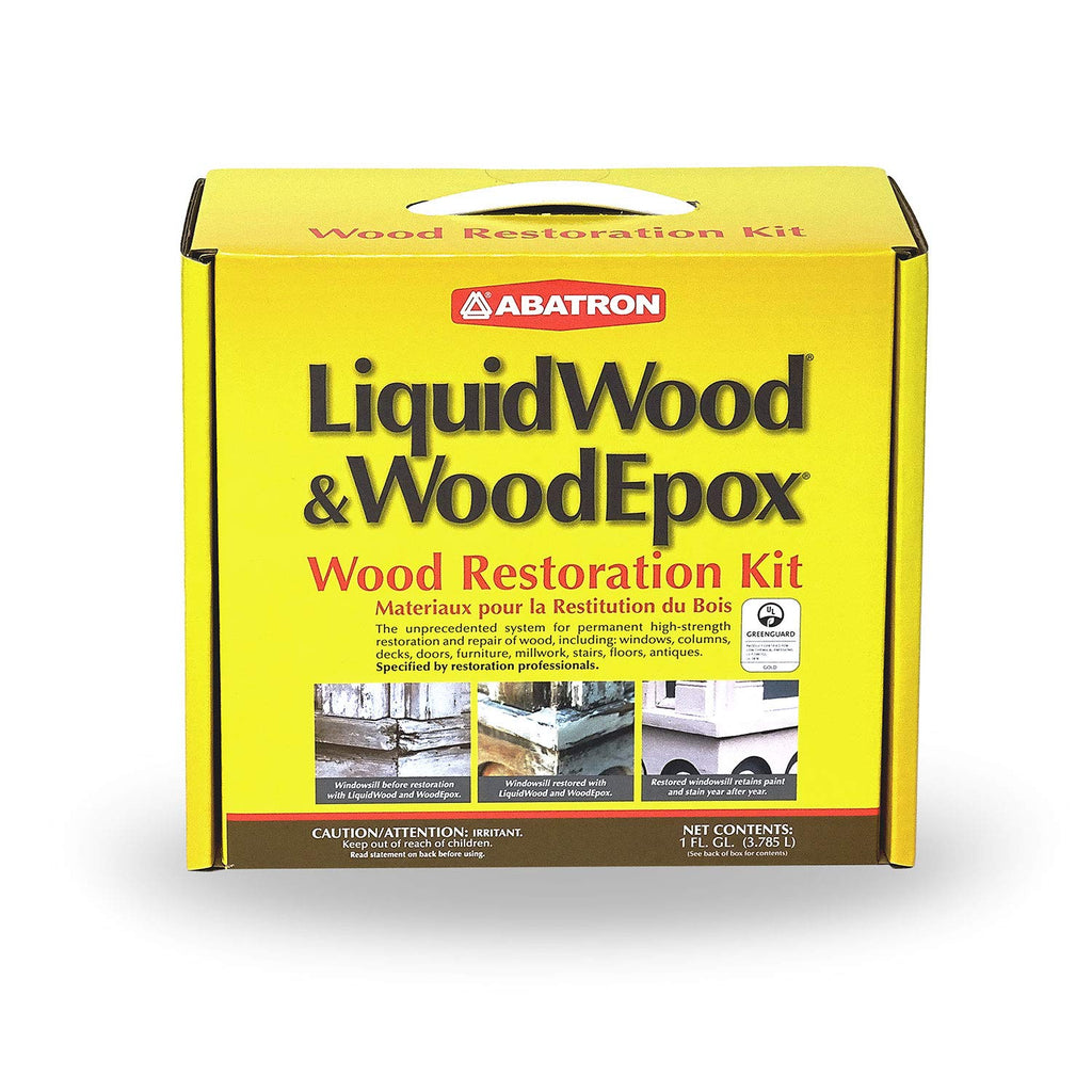 Abatron 4-Quart LiquidWood & WoodEpox Restoration Kit
