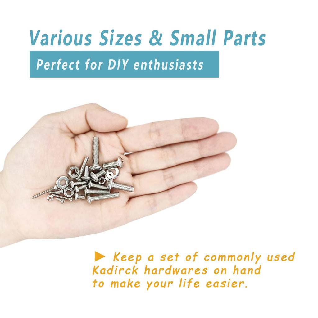 Black Screw Assortment Kit with Storage Case