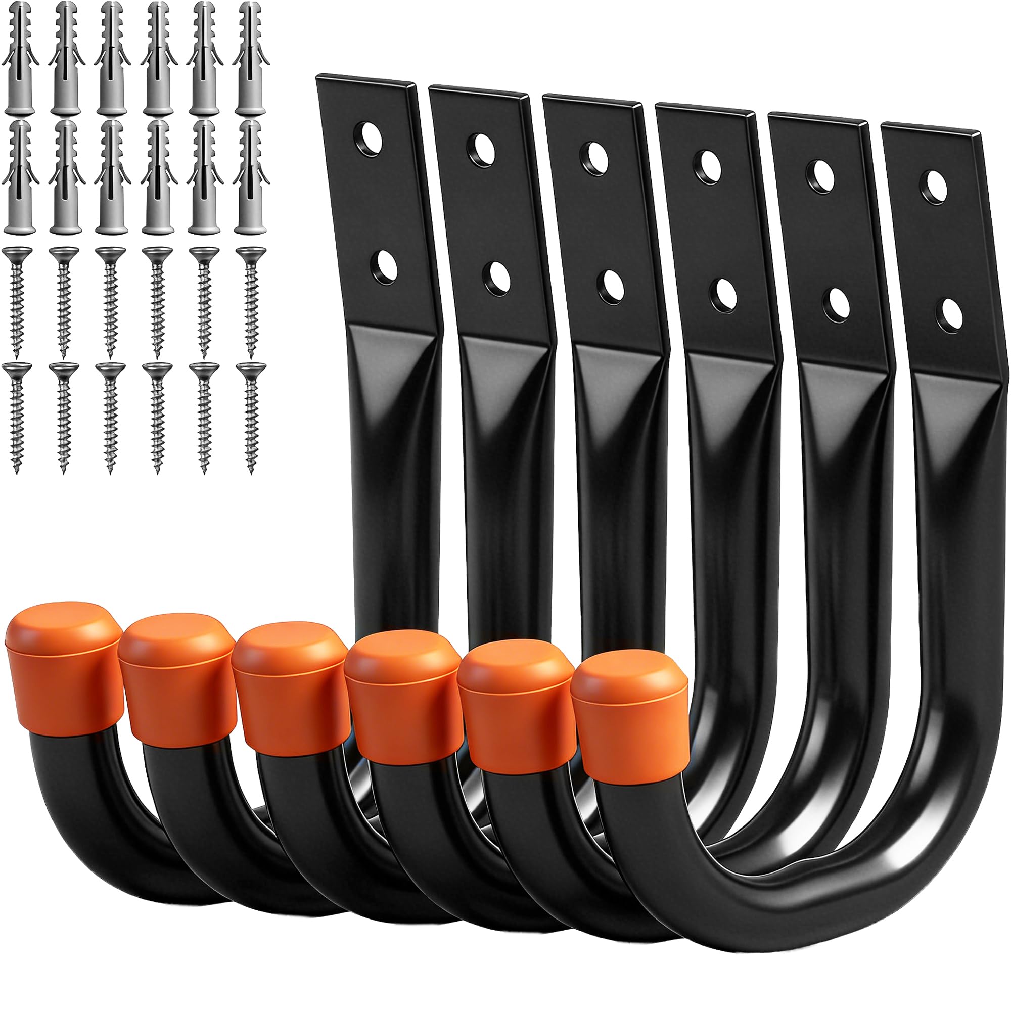 HORUSDY Heavy-Duty Garage Storage Hooks for Wall Mounting